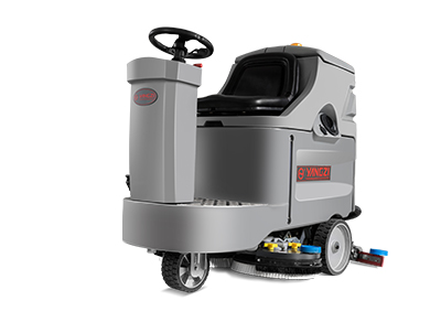 駕駛式洗地機(jī)如何使用?